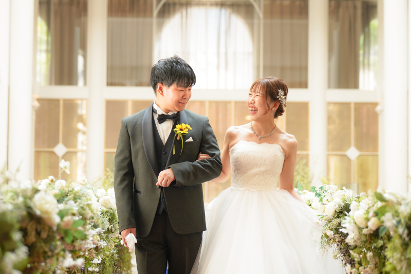 歩幅を合わせて