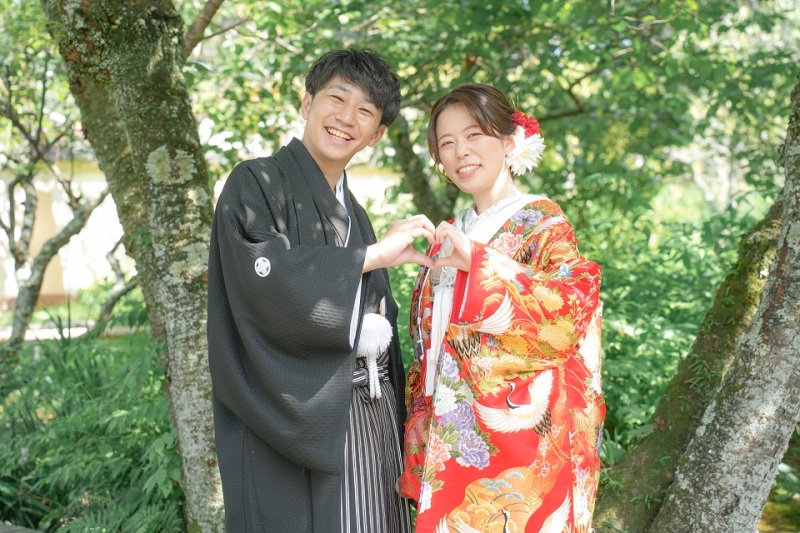 ラストはハート♥で