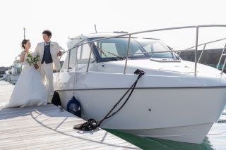 佐島マリーナにて