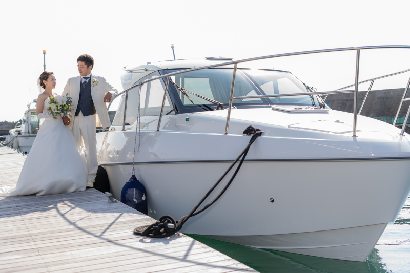 佐島マリーナにて