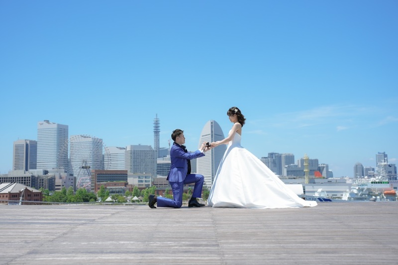 プロポーズシーン