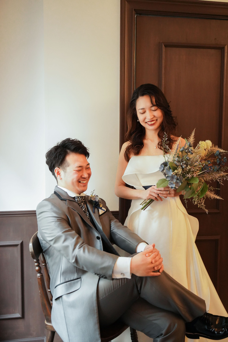 笑顔のおふたり