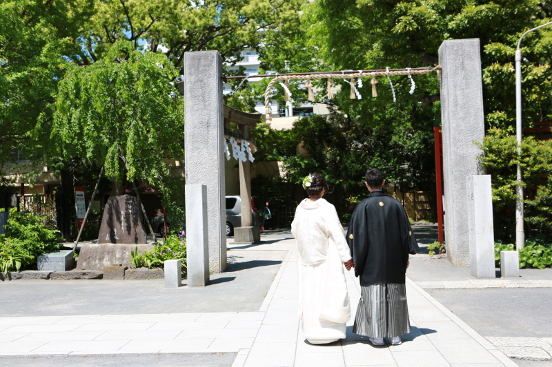 美しい緑と共に