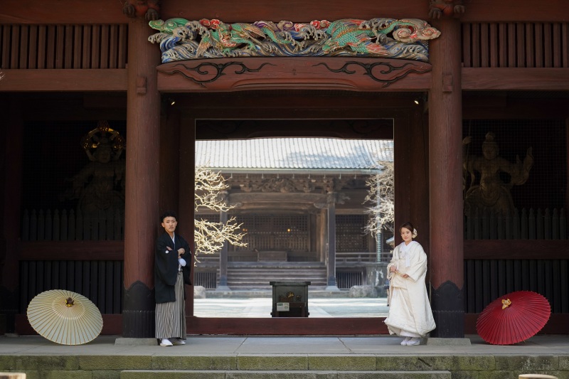 妙本寺の門構え