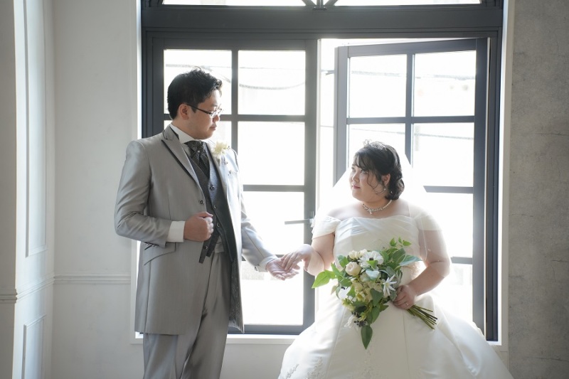 洋装にお着替え