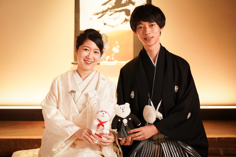 くまさんも一緒に☆