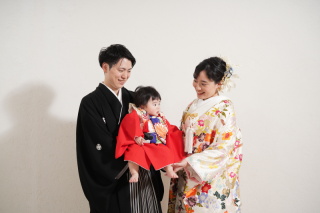 お子様も一緒に撮影♡