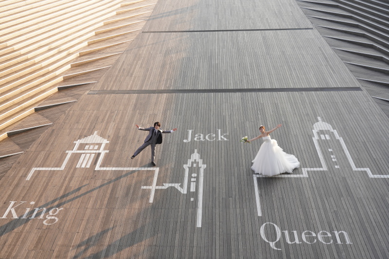 キングとクイーン、隣には、素敵な相棒（ジャック）