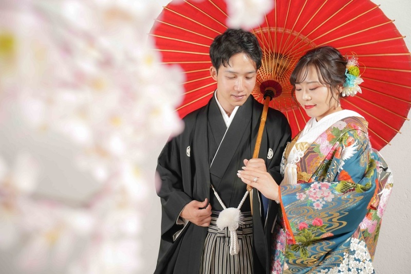 和装撮影スタートです