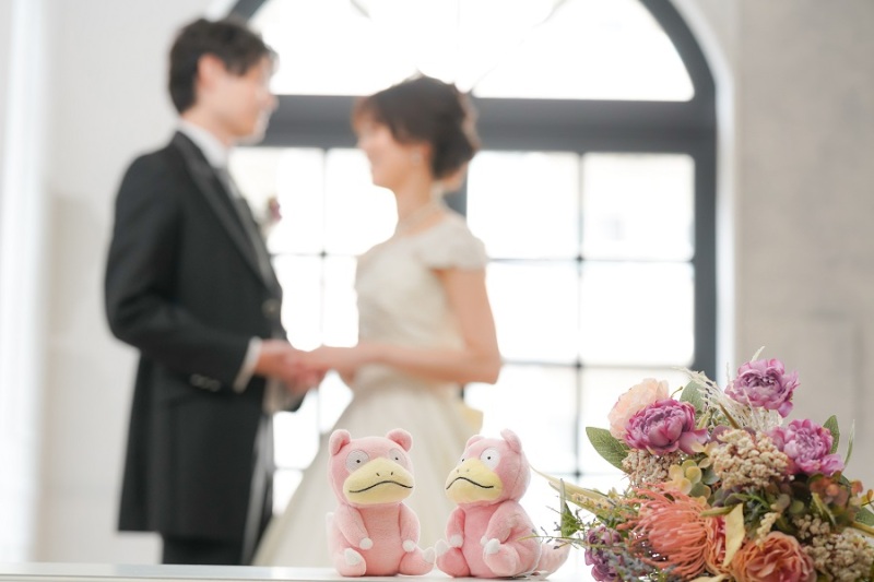 ピンはヤドンに