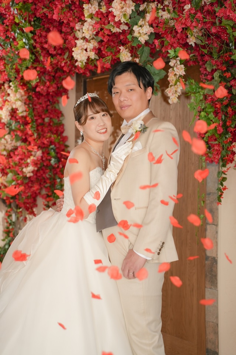 持ち込みの花びら