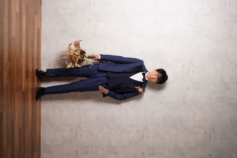 新郎シングルショット