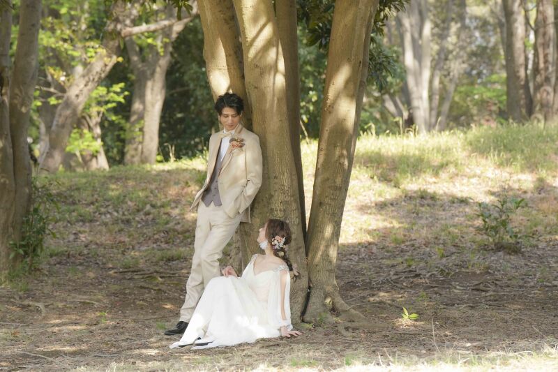 自然体なお二人！