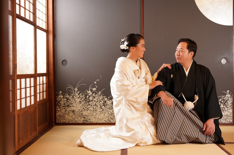 こちらも和室にて