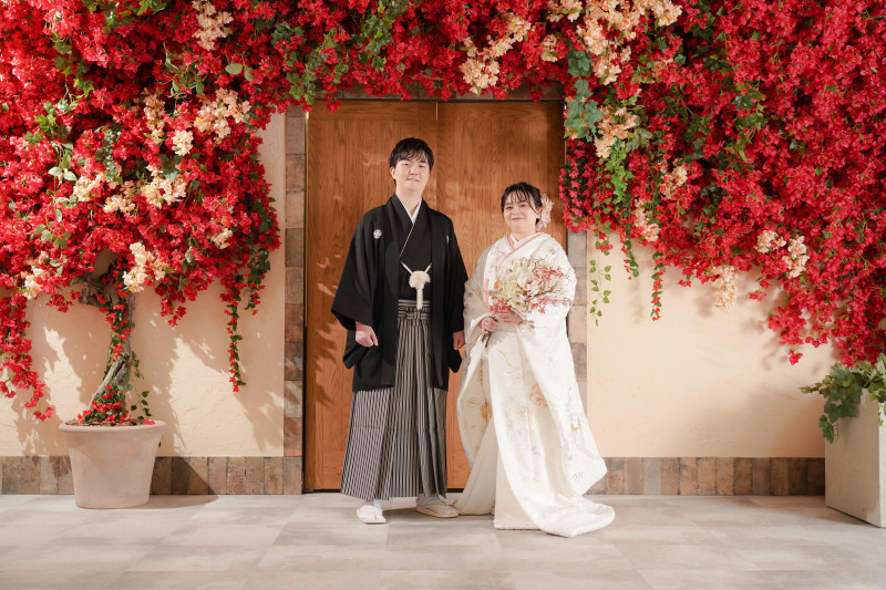 ブーゲンビリアの祝福を浴びて