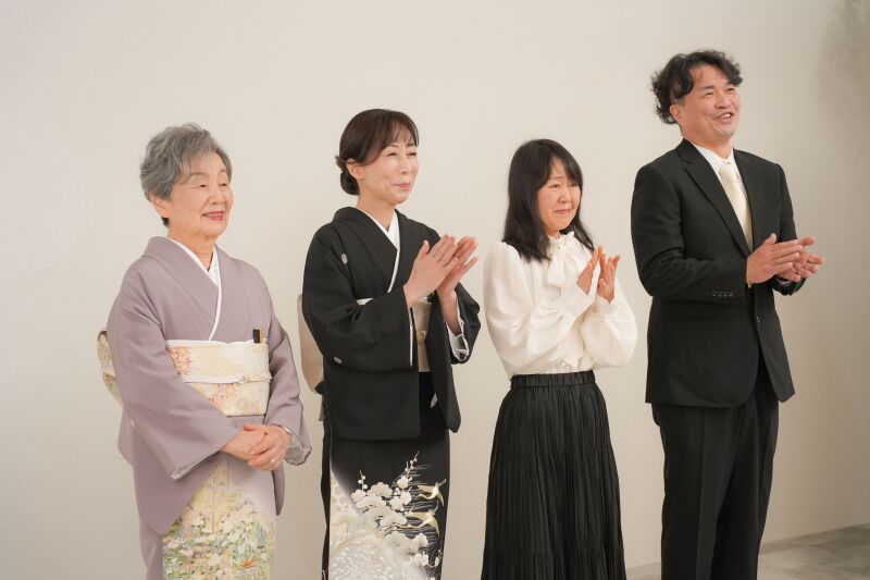 鳴り止まない拍手につつまれて
