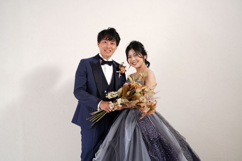 カラードレスに一目ぼれ