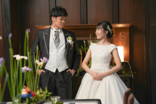 一枚の絵になる、洋館ウェディング