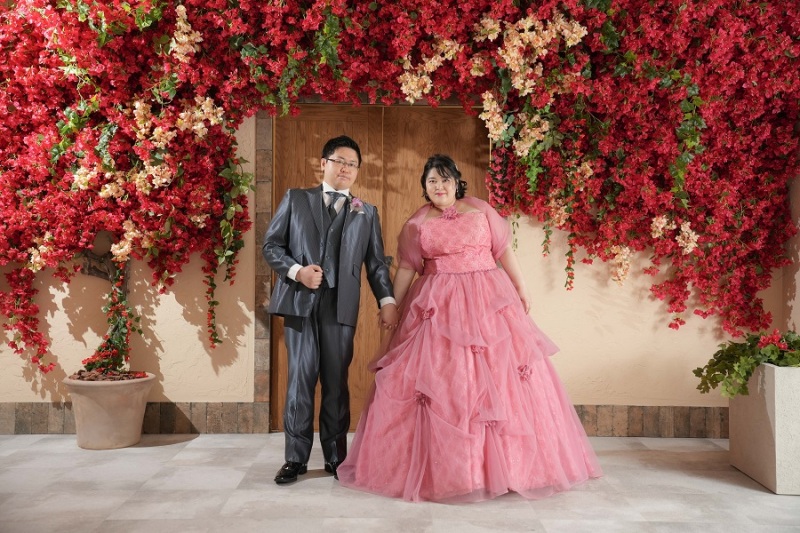 お色直しです♪