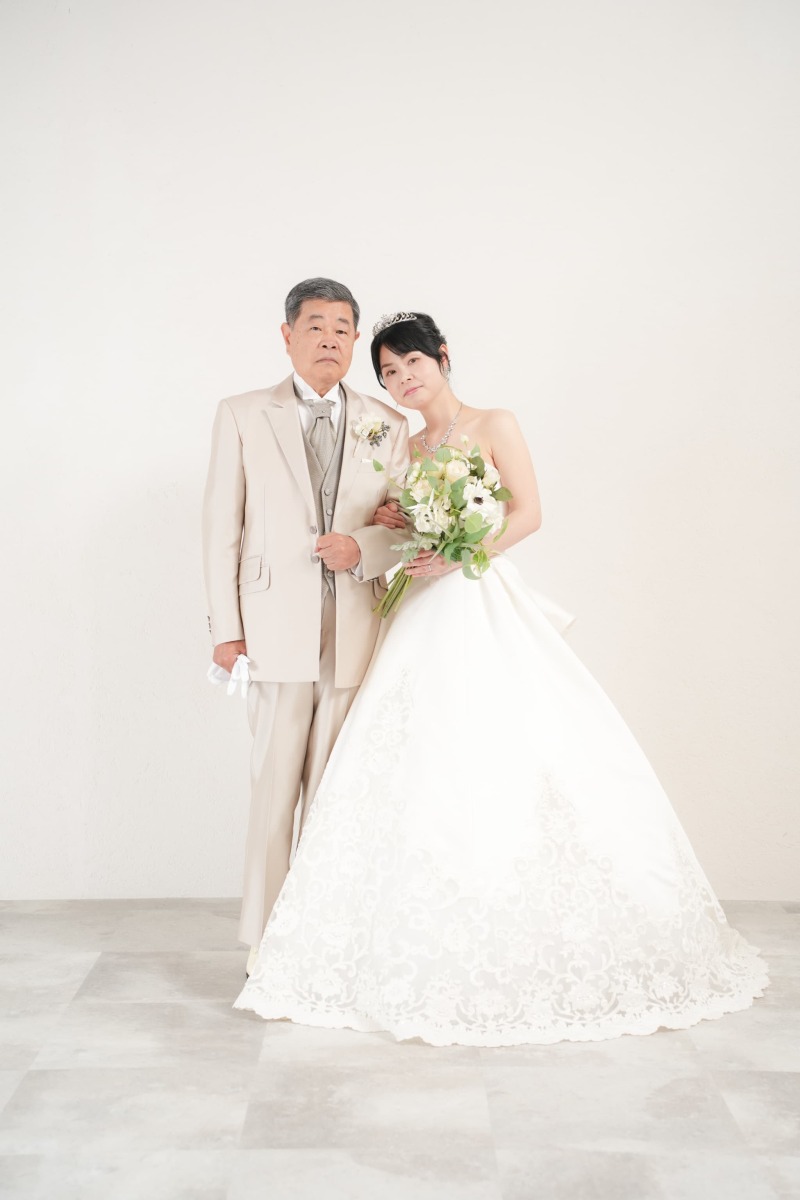 お2人で色味を合わせて相性ばっちりです!!