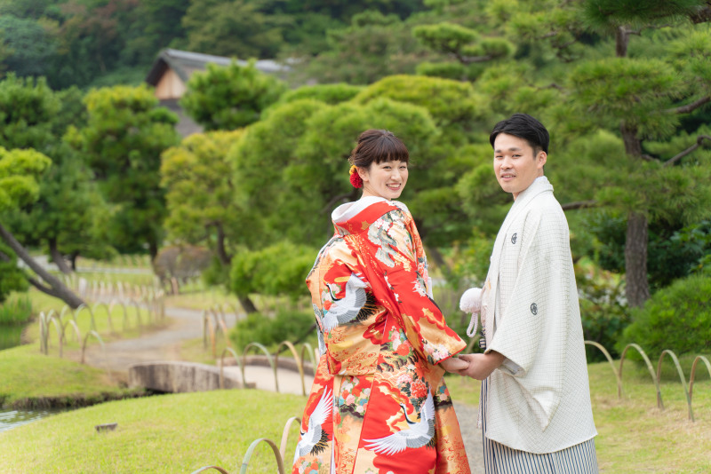 振りむきスタイルも可愛いです