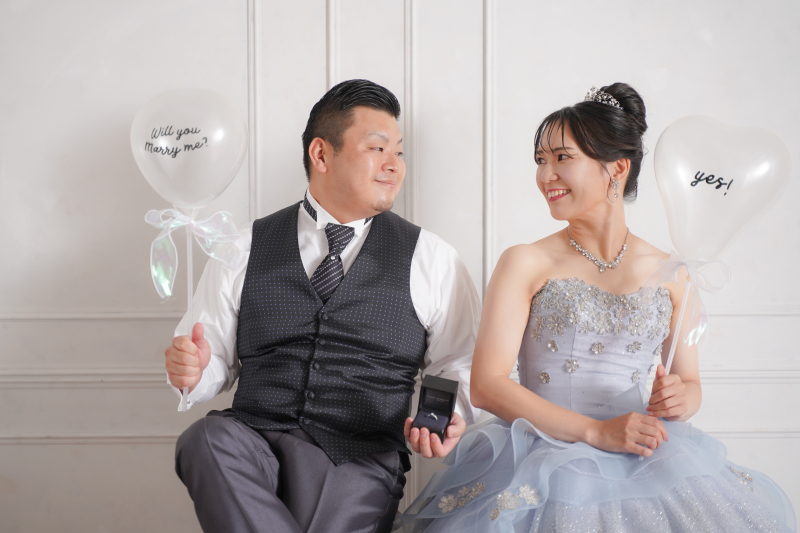 Will you marry me?&rarr;yes!