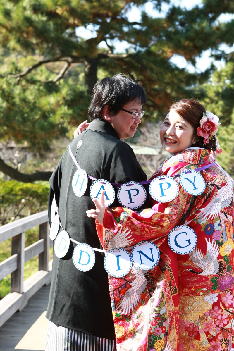 ウェルカムボード用のおちゃめなショットも！！