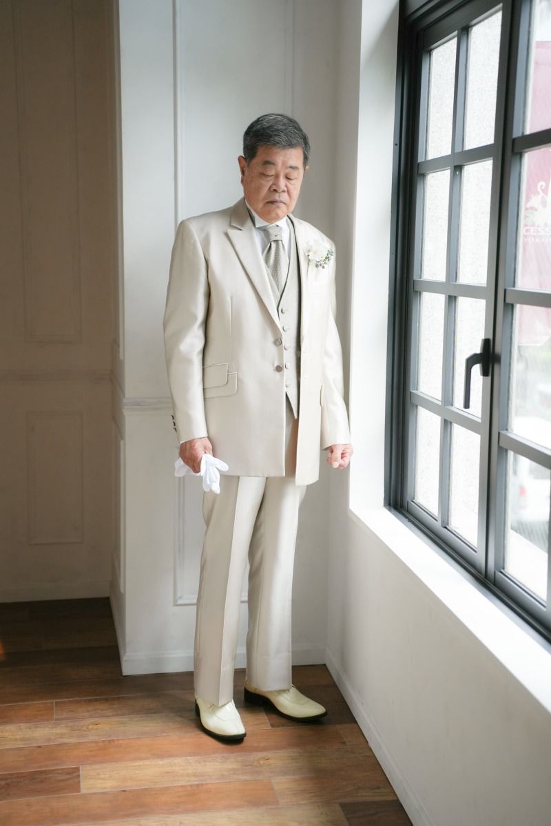 ご新郎様ソロショット