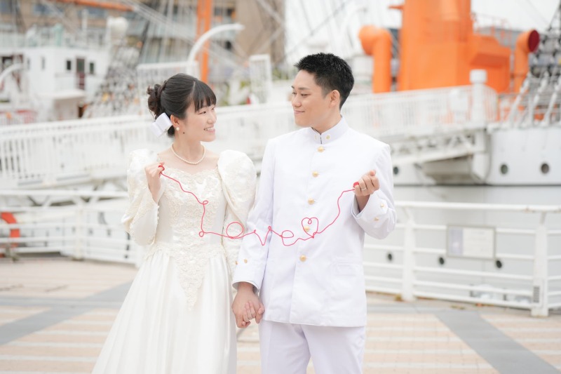 お二人はとっても仲良し♪