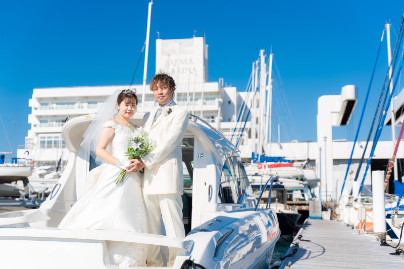 佐島マリーナにて