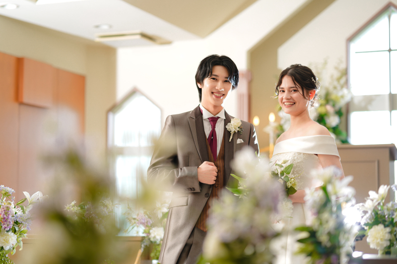 チャペルでの撮影♪