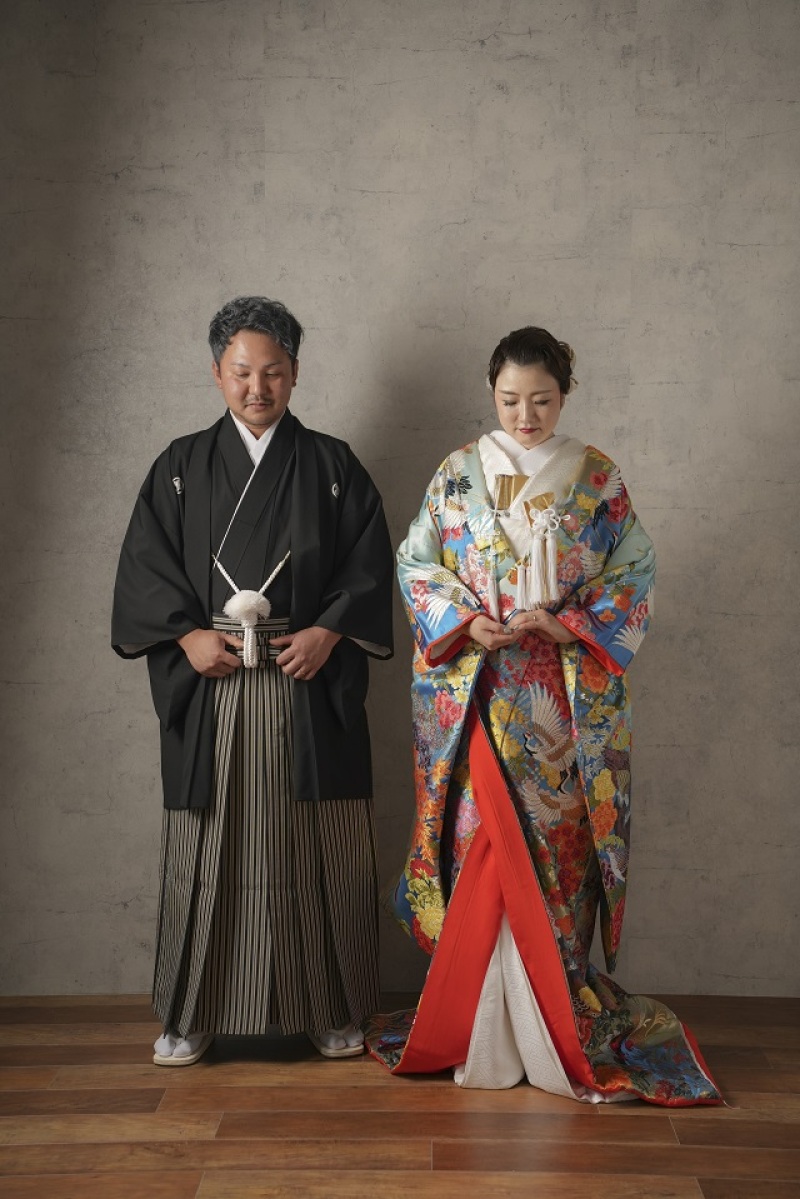 シックな背景にて