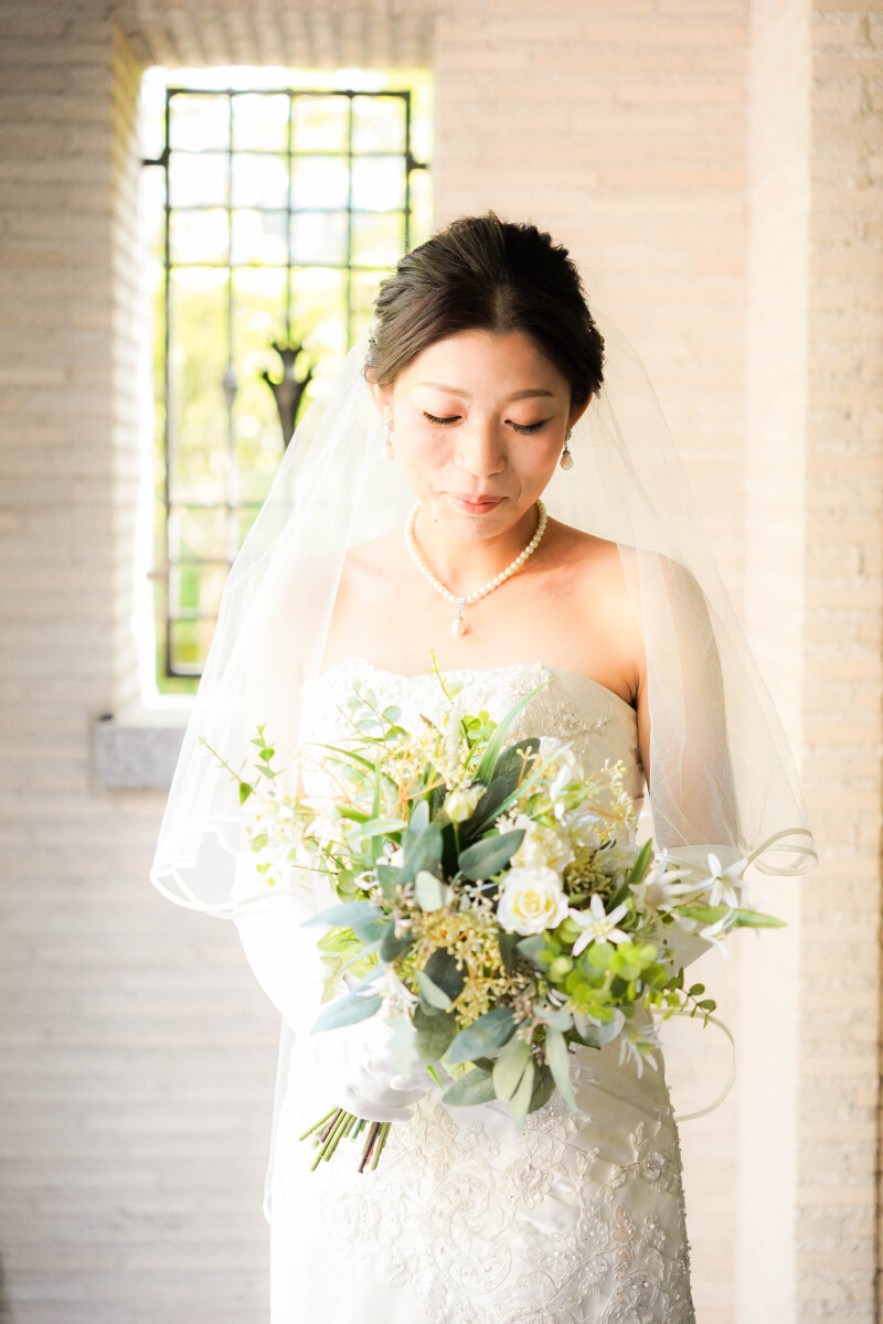 新婦様のソロショット