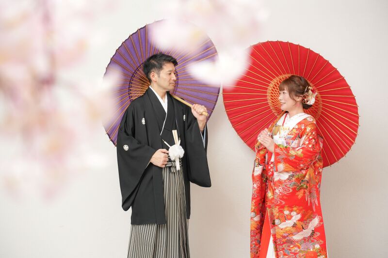 和装にチェンジ