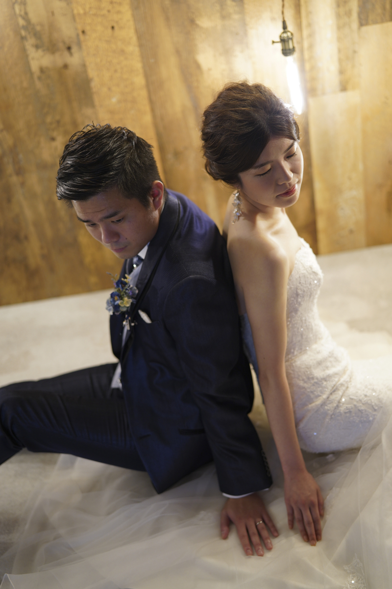 エジソンランプで幻想的な1枚