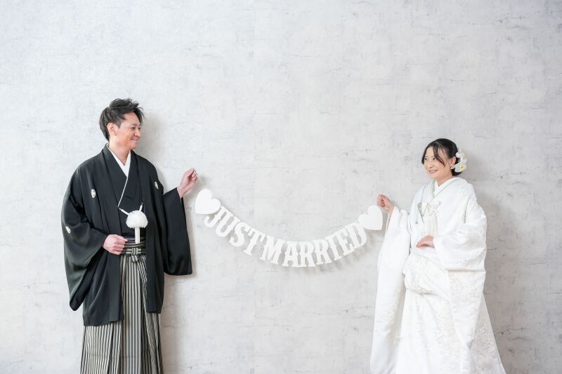和装でつなぐ、特別な『JUST MARRIED』