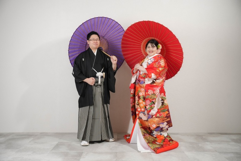 和洋装スタジオ撮影