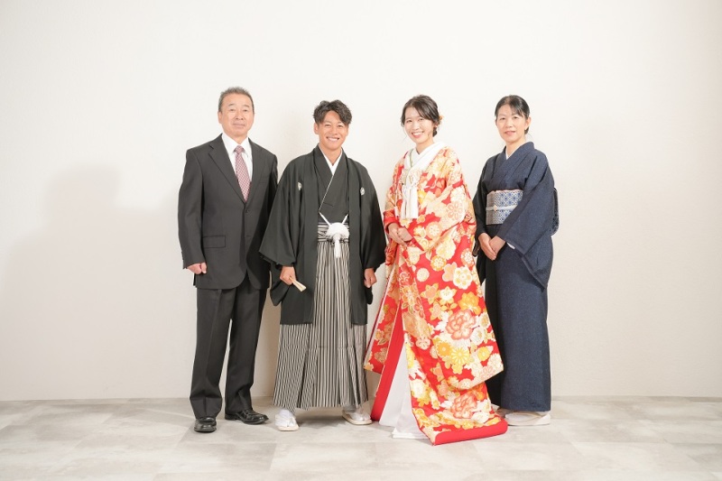 ご両親様も一緒に