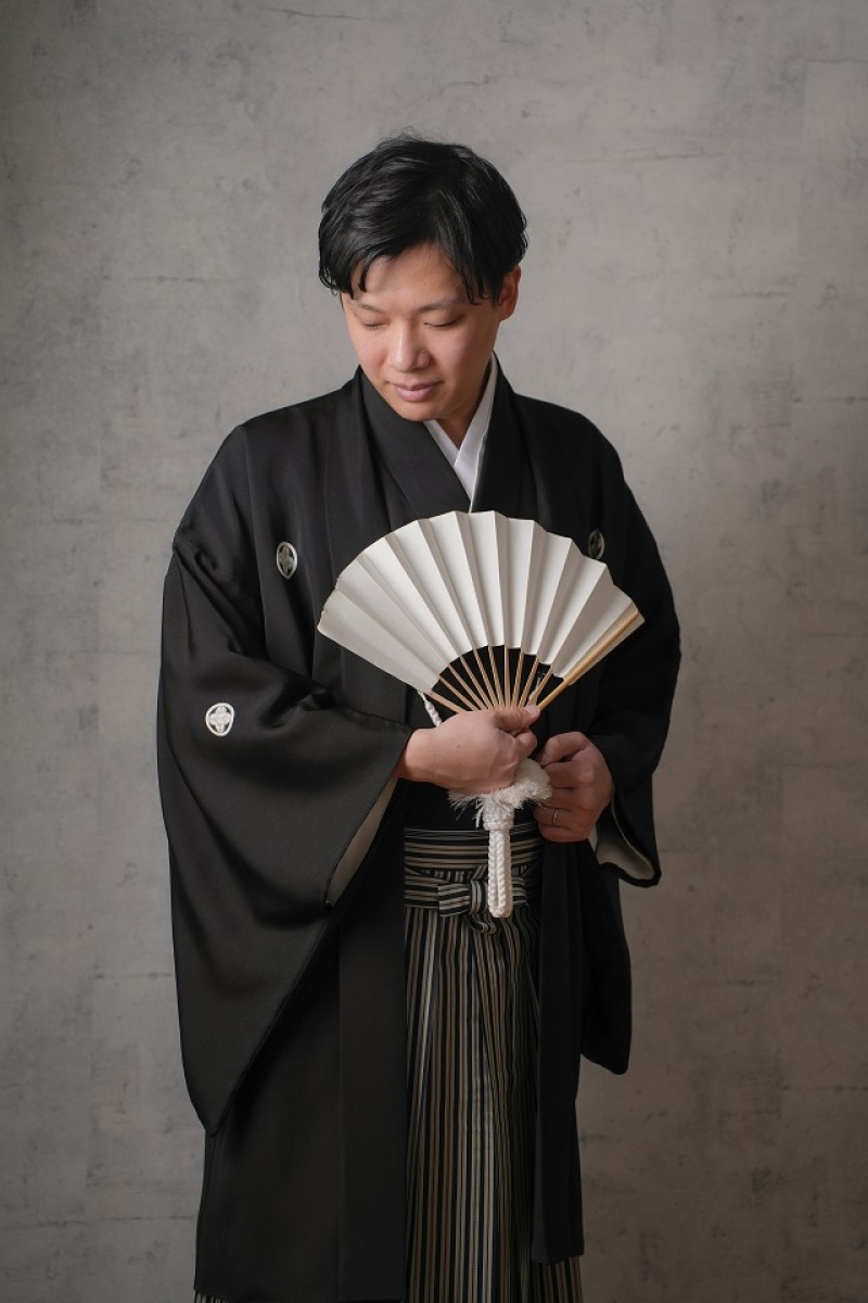 ご新郎様のソロショット