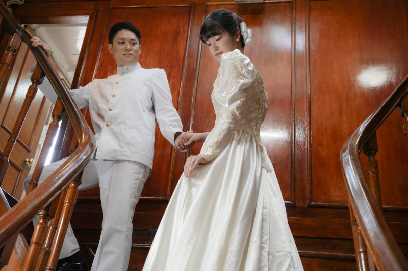 ドレスがは映えます