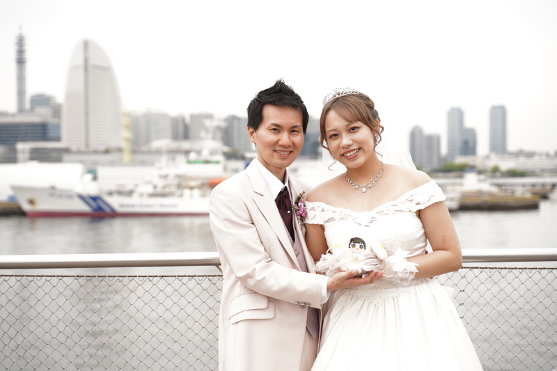 推しと大桟橋撮影♪