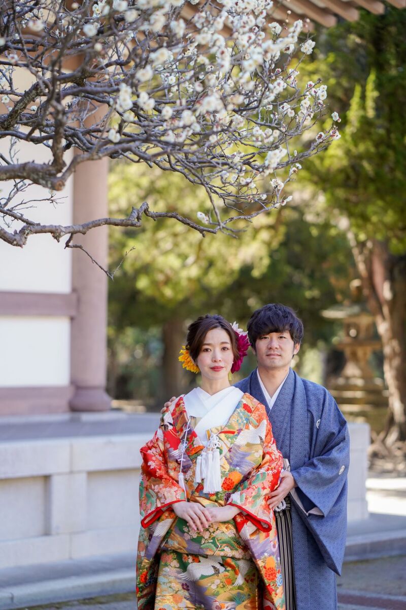 梅のお花も見頃です