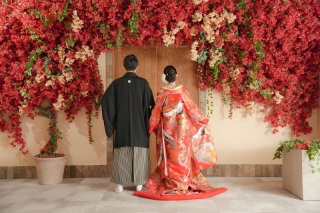 和装スタジオ撮影と大さん橋ロケーション