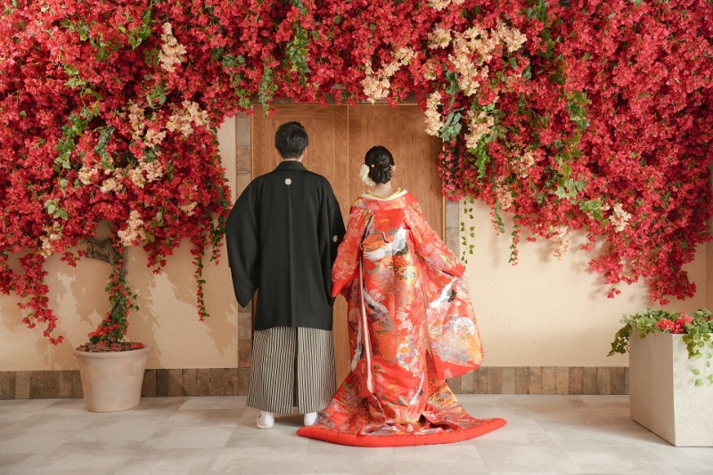 和装スタジオ撮影と大さん橋ロケーション