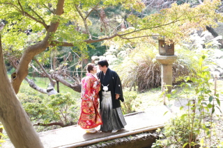 ☆横浜三溪園で和装ロケーション☆