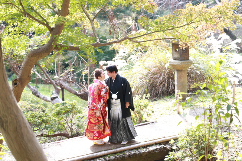 ☆横浜三溪園で和装ロケーション☆