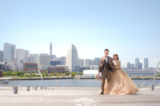 横浜一望！大さん橋ロケーションフォト♪