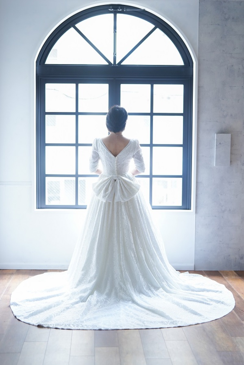 お母様のウェディングドレスです♪