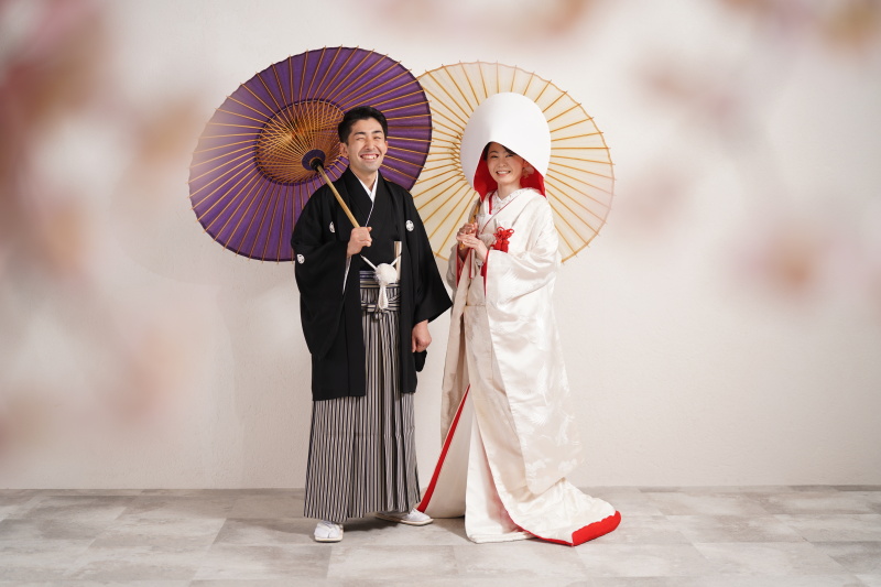 日本の伝統衣装をまとった私たち