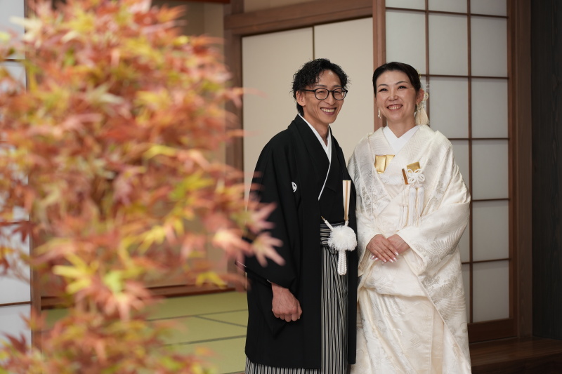 紅葉の美しさに負けない